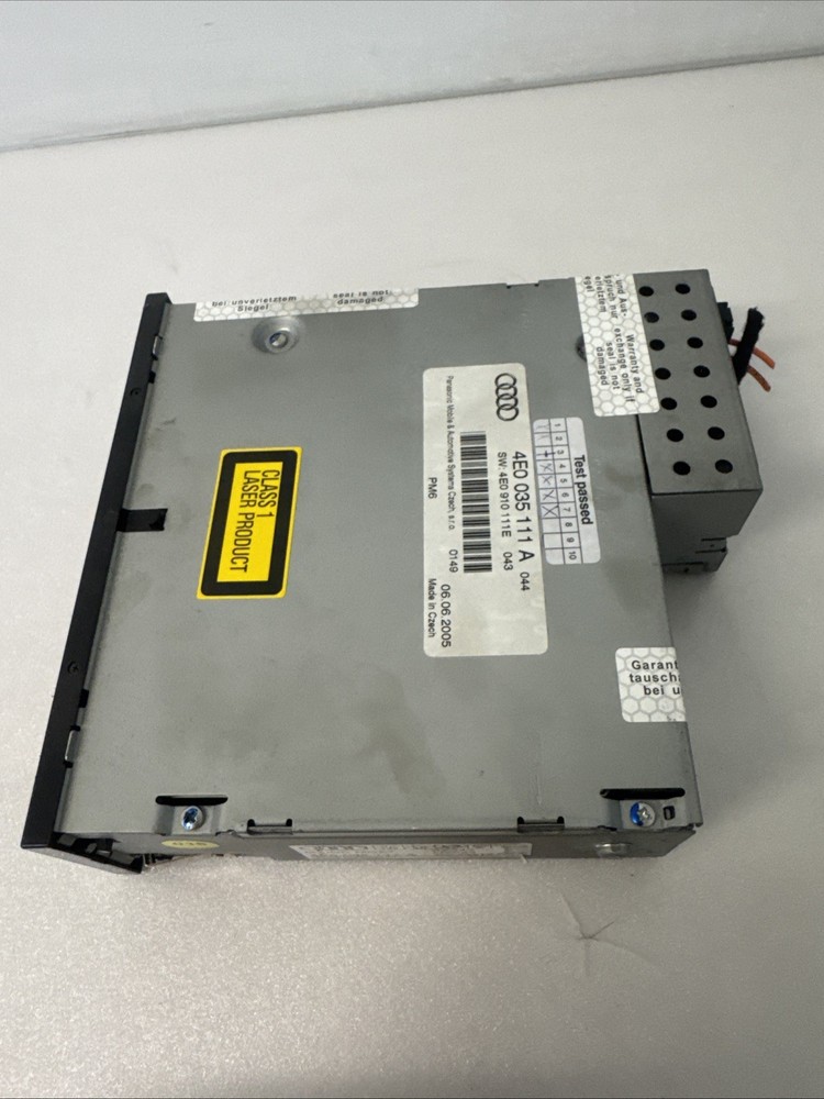 2007 Audi A6 C6 3.2 CD Changer 4E0035111A