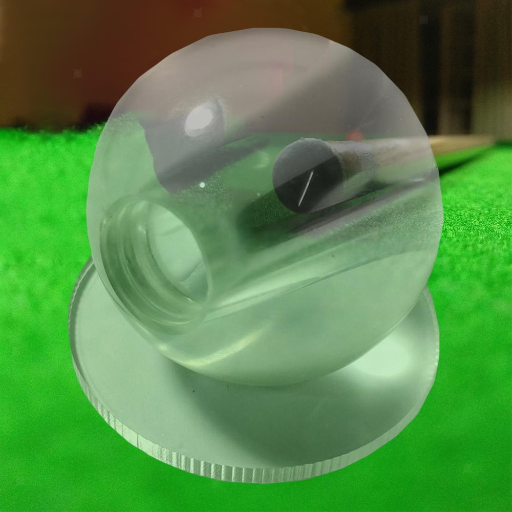 Billiard Stroke Trainer Aiming Practice Tool Clear Pool Cue Stroke Trainer