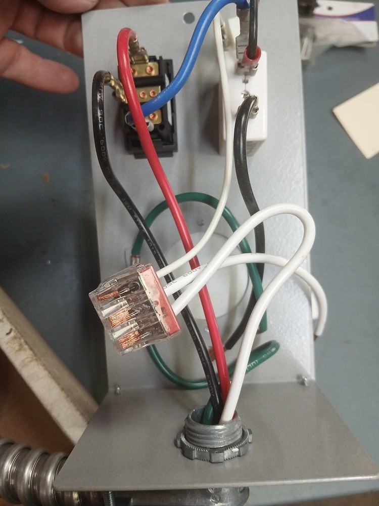 Reliance TF151W Transfer Switch - Gray