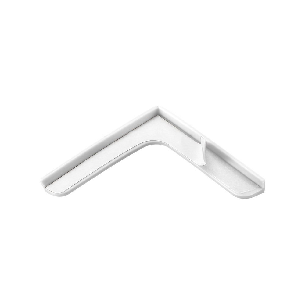Window Corner Edge Protectors, 4Pack Standard Simple Style 70mmX15mm Silver