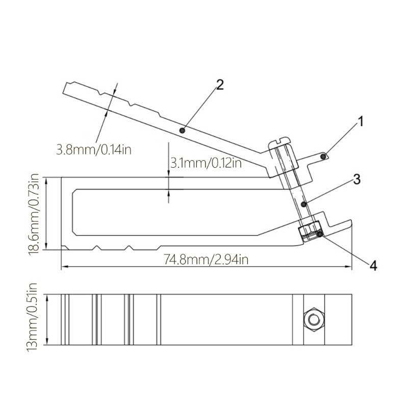 Nut Insert Installation/Removal Tool For Networks Cabinet Racks Server Rack