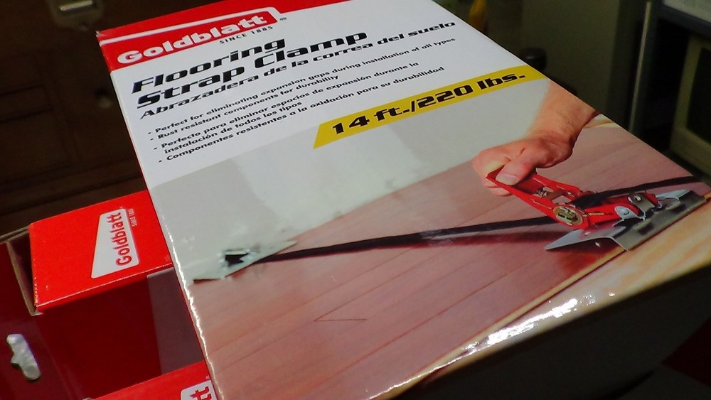 THREE Hardwood Floor Installation Clamp Install Tension Strap Tools