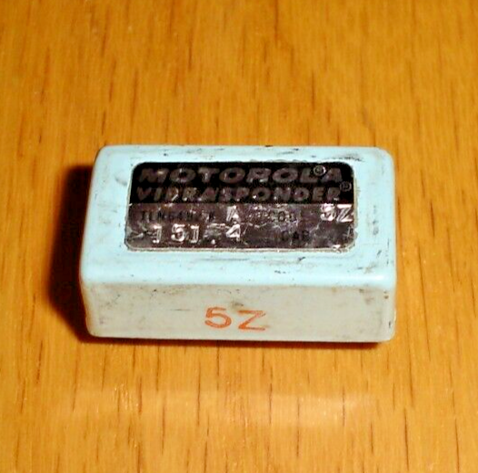 Motorola TLN6492B A CODE 57 Vibrasponder FREQ 151.4 CAP