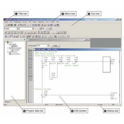 PLC Training Kit Ladder Logic Professional Programmable Controller, w Software