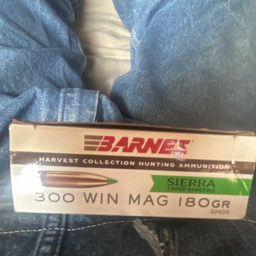 Barnes 300 Winchester Mag Box