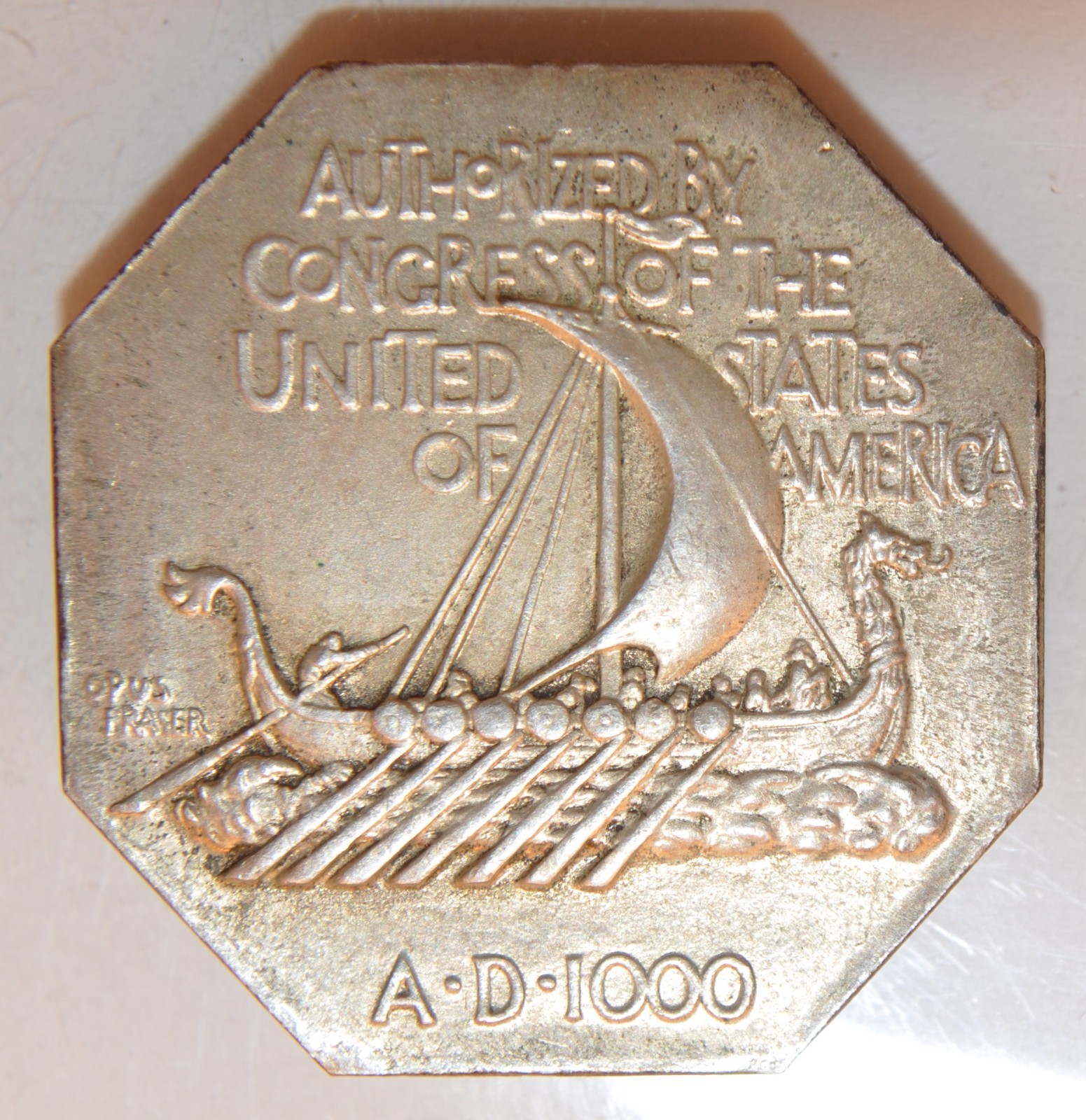 1925 Norse Thick Commemorative Coin - lot 249