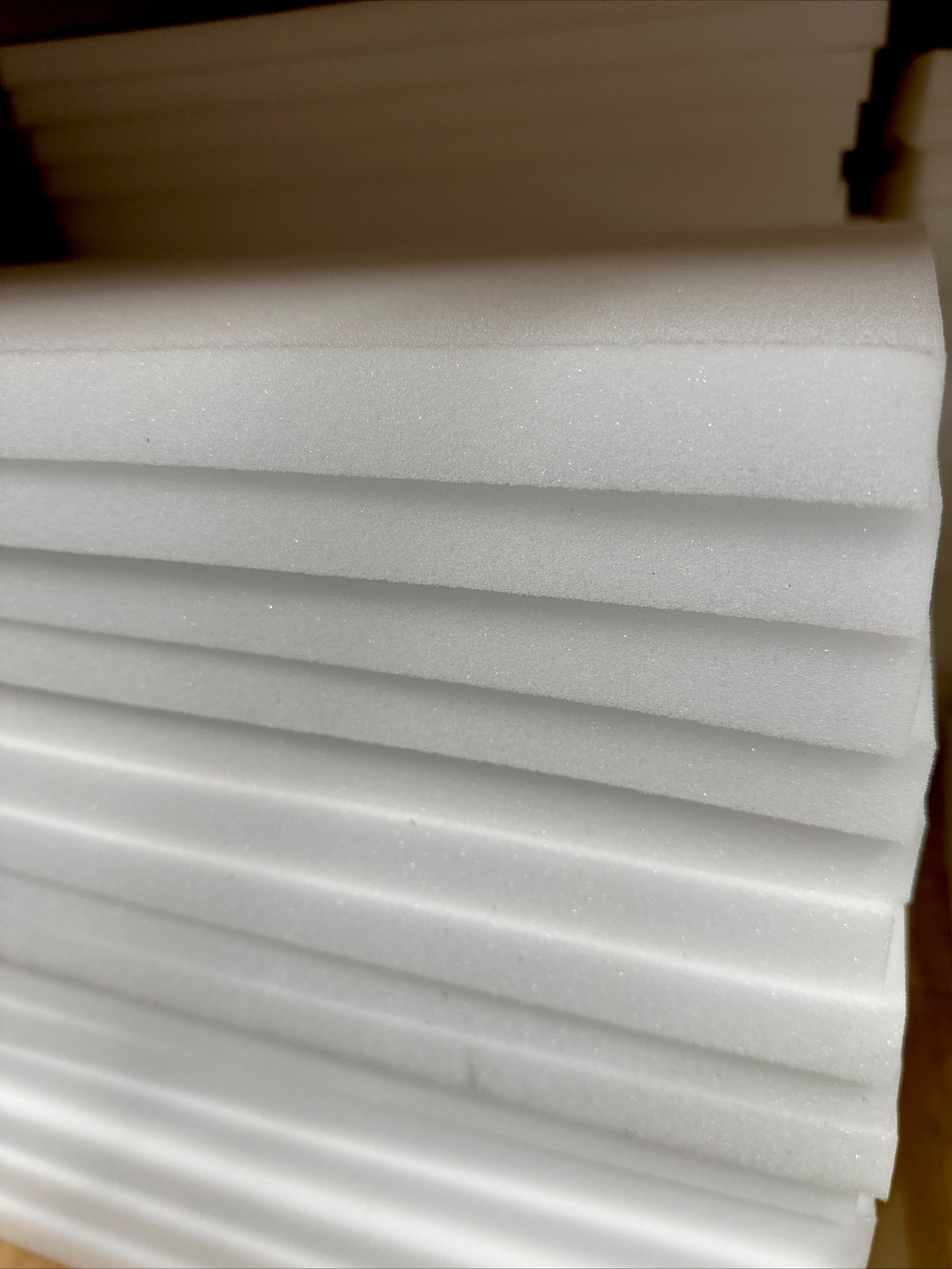 Replacement 1" Premium White Foam for ALL SIZES Wood Display Cases
