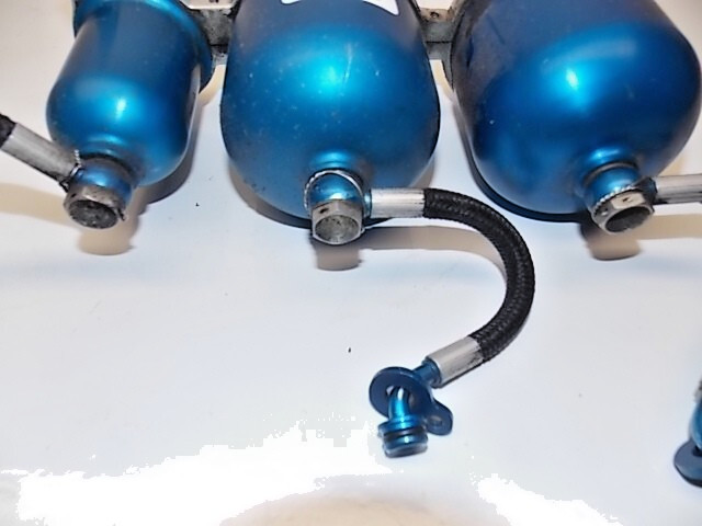 Roush Spun Alum 3 tank brake fluid reservoirs BMRS L/W lines AP race 061725-3