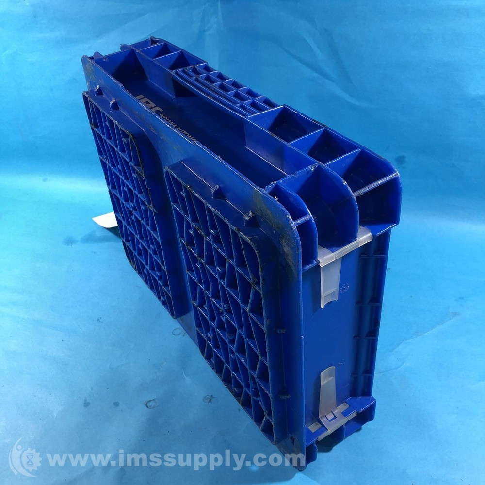 SSI Schaefer AF 1215-4 Solid Container, 15" x 12" x 4", Blue USIP