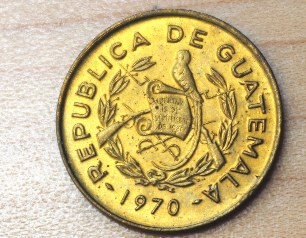 1970 Guatemala 1 Centavo