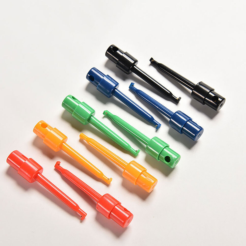 20PCS Lead Wire Kit Test Hook Clip Grabbers Test Probe SMT/SMD for Multimeter**