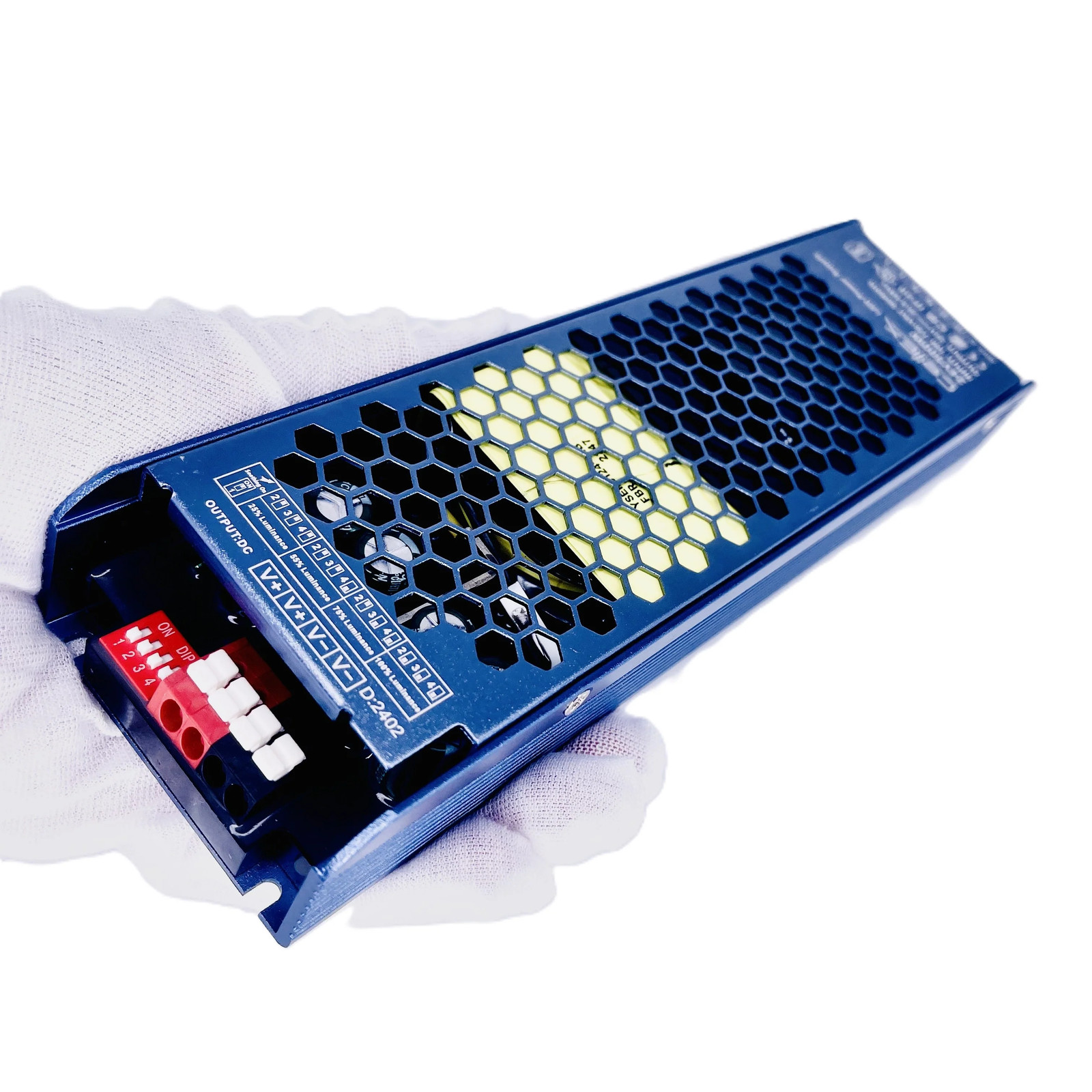 LED Power Supply 24V 500W, IP20 LED Driver, LED Transformer 100-130 VAC 50/60Hz