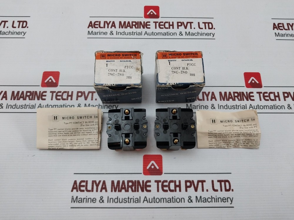 MICRO SWITCH PTCC Contact Block 600 VAC-125