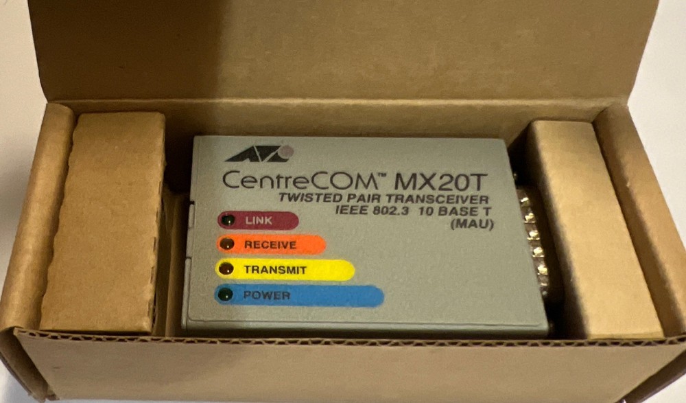 Allied Telesyn  CentreCOM MX20T Twisted Pair Receiver