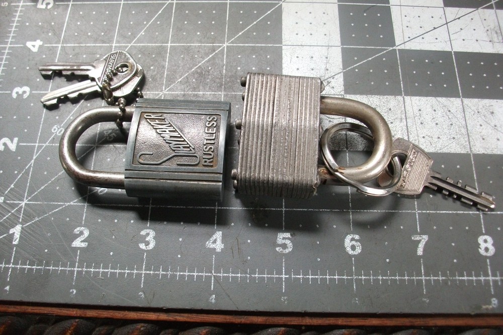 2-Utility Locks w/ keys - Slaymaker-Master