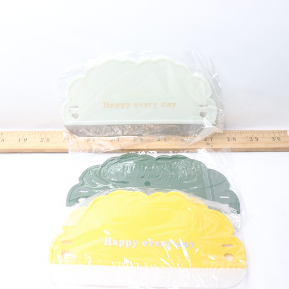 (3-Pk) Shower Screen Wiper Window Cleaner Squeegee Rubber