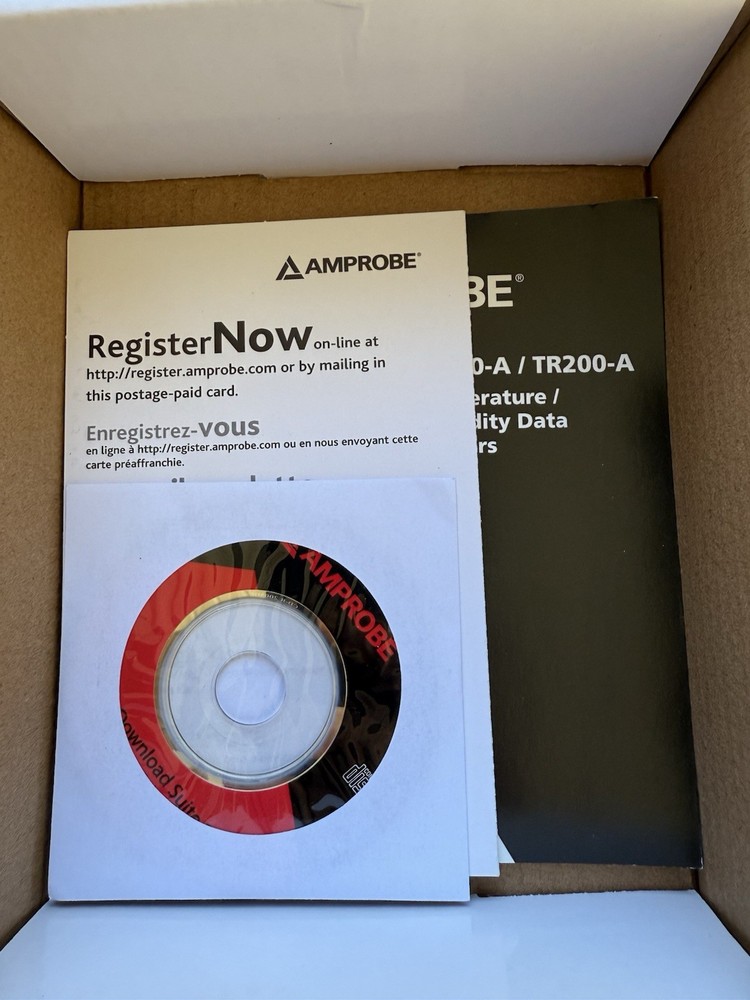 Amprobe TR200-A Temperature / RH Data Logger with Digital Display