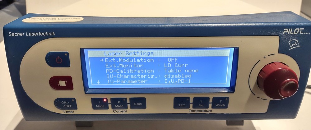Sacher Lasertechnik Benchtop Laser Diode Controller PilotPZ 500