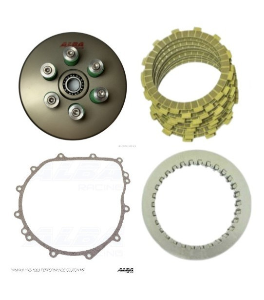 YXZ 1000R Heavy Duty Clutch Kit  Fibers Steels Pressure Gasket    Alba Racing
