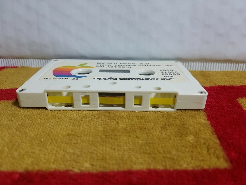 Apple Microchess 2.0 1978 Personal Software Cassette P/N A2T0013