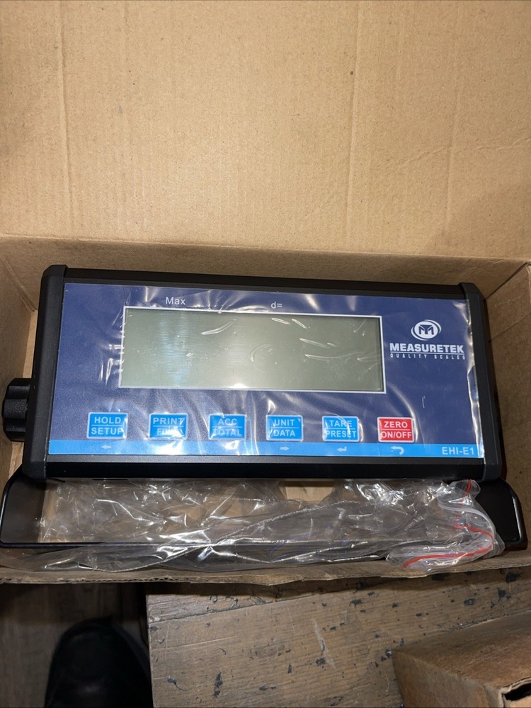 Measuretek Global Industrial Replacement LCD Indicator For Floor Scales EHI-E1