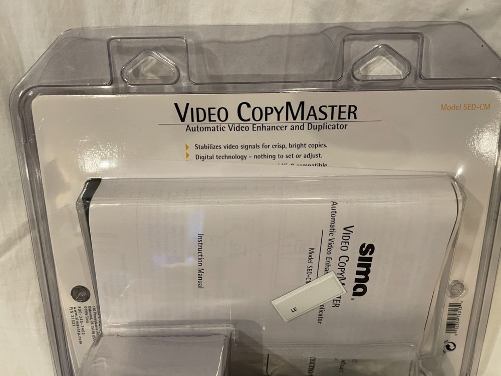Sima Video CopyMaster Video Enhancer & Duplicator SED-CM