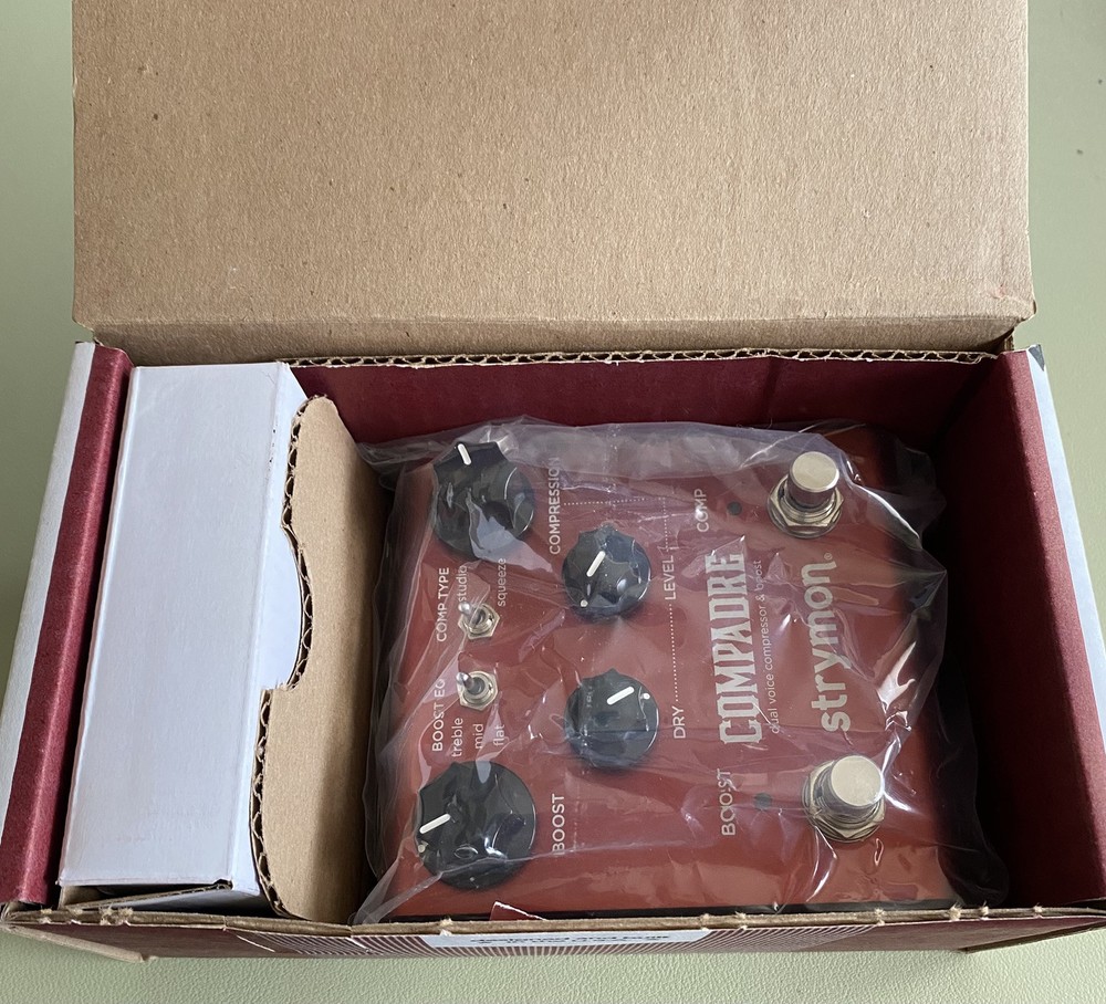 Strymon Compadre Dual Voice Compressor & Boost Guitar Effects Pedal