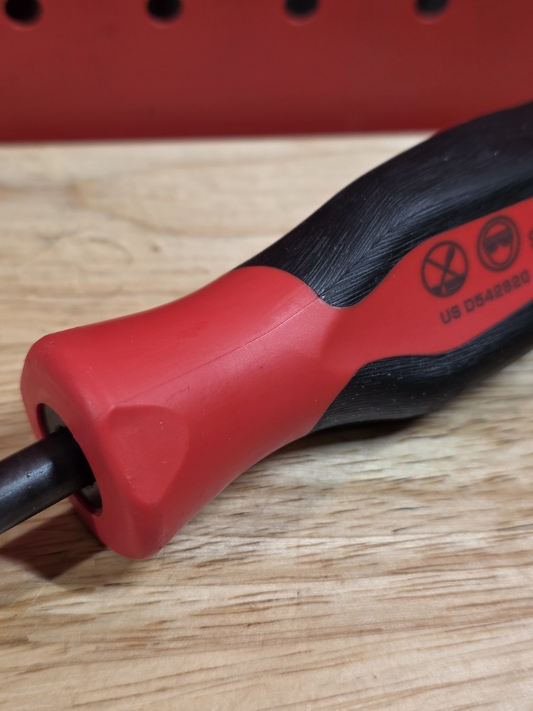 Snap-on Tools SGCP1B 10" RED Soft Grip Cotter Pin Pick Puller