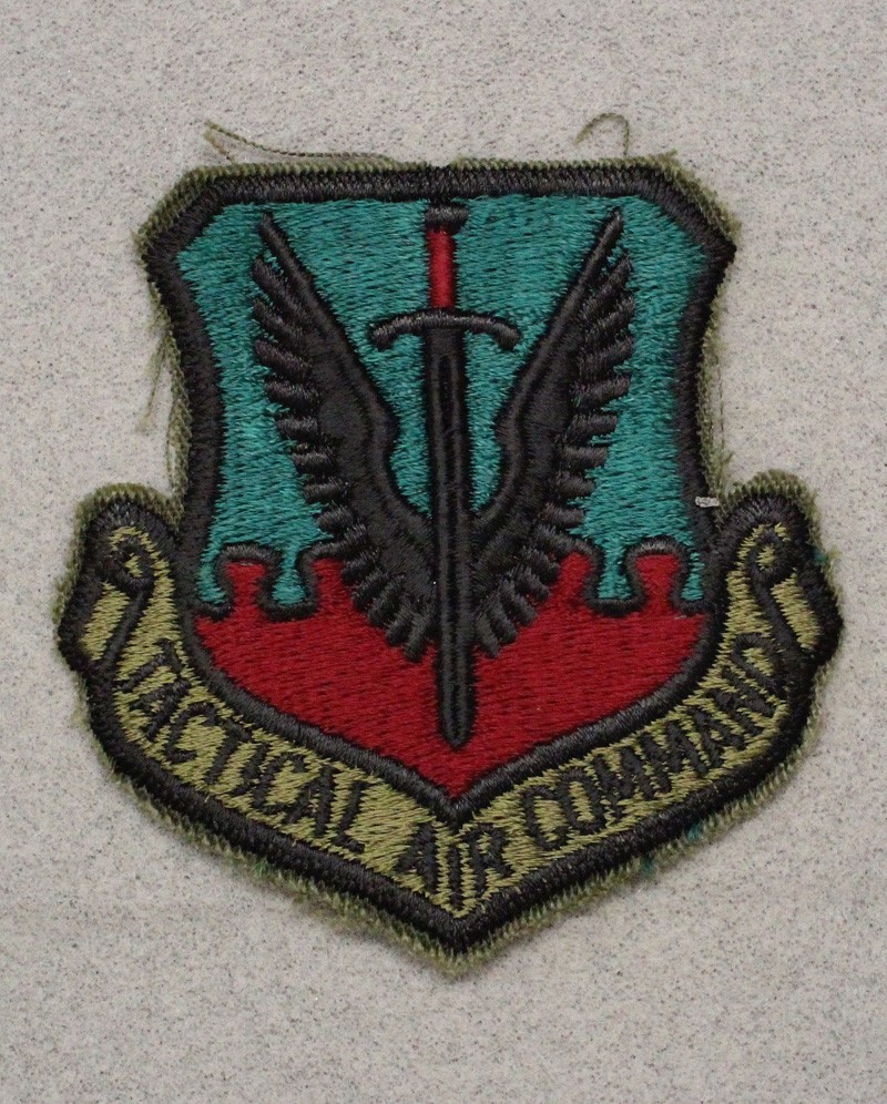 USAF Air Force Patch 223: Tactical Air Command - subdued, 3"