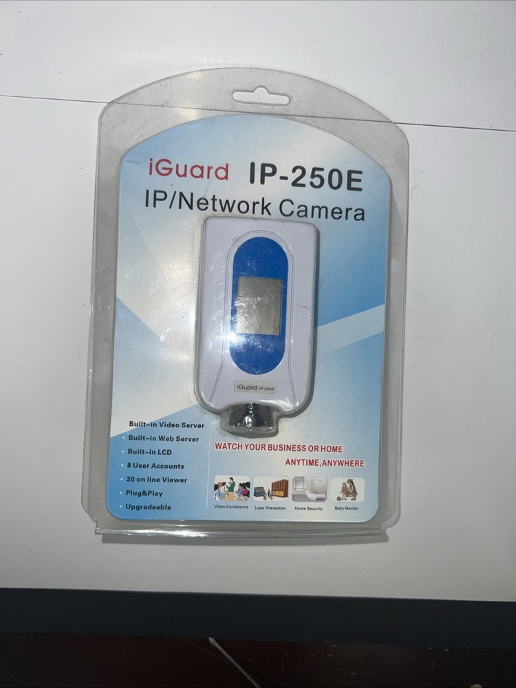iGuard IP-250E IP/Network Camera | Home Security | Built-in Video Server