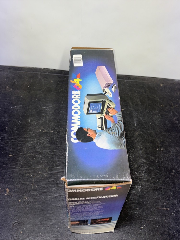 Commodore 64 w. Box Cleaned Tested Working & Guaranteed Vtg Retro Gaming