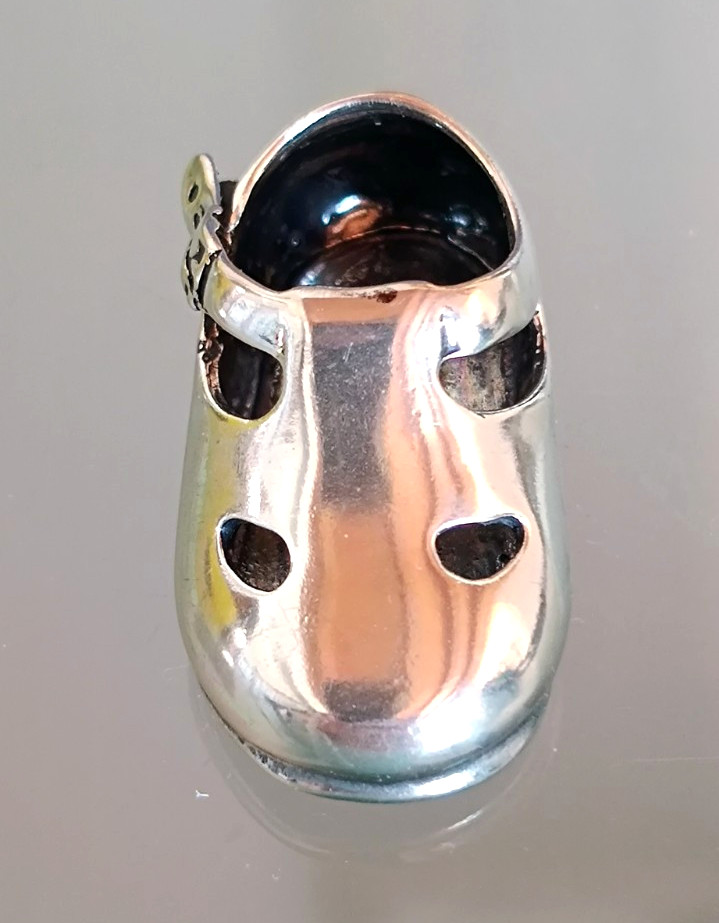 800 Silver Miniature Microfusion, Shoe