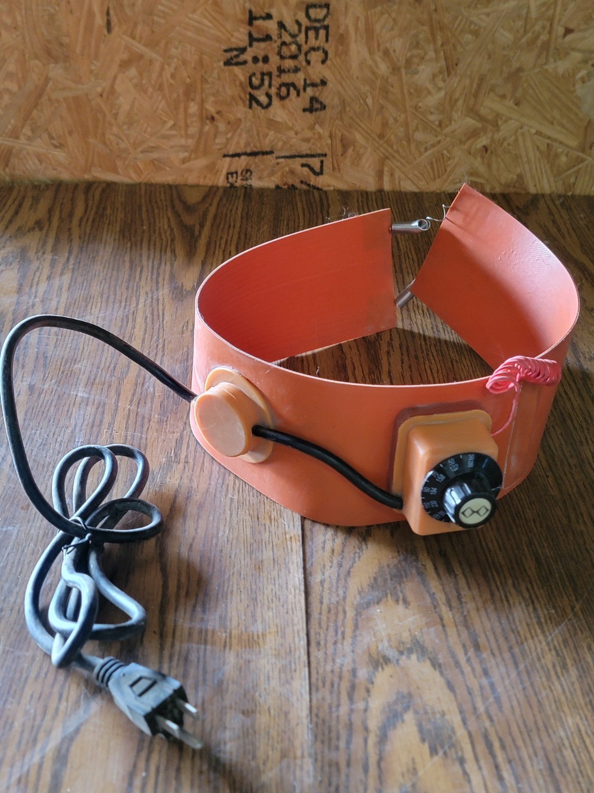 110V Oil Drum Heater Silicone Heating Blanket 1.5mm Rubber Heater