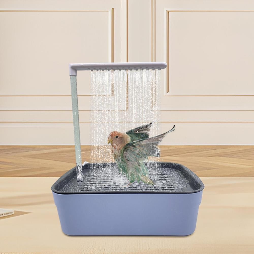 Circulating With Automatic Bathtub Parrot Bath Water Shower Pet╏