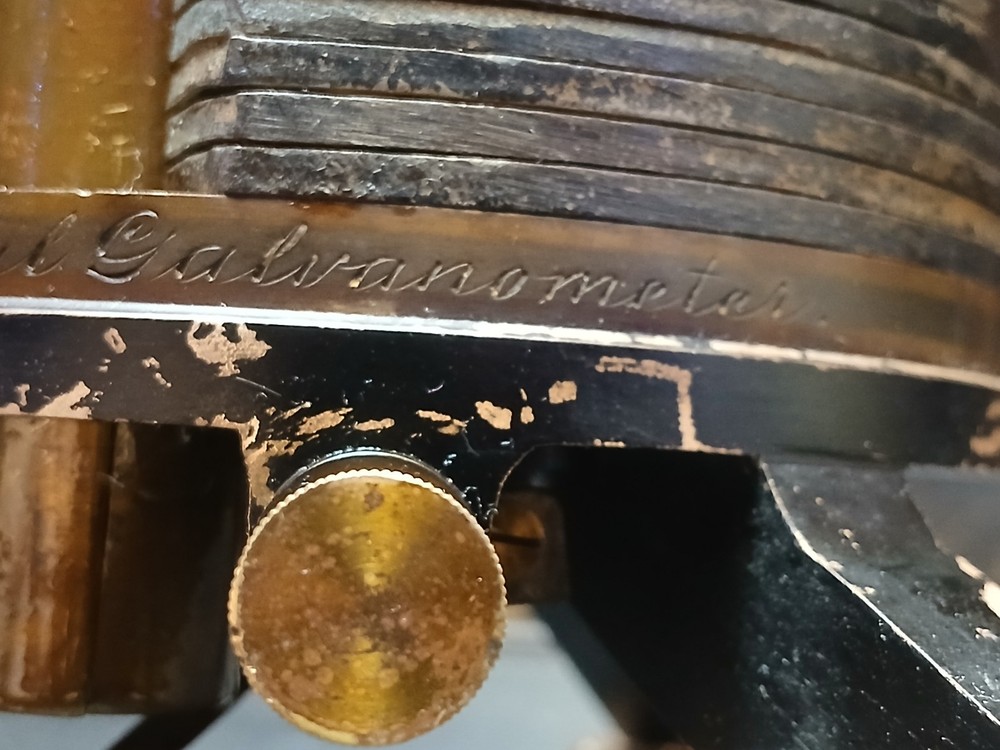 Antique Queen & Co. Philadelphia D'Arsonval Galvanometer
