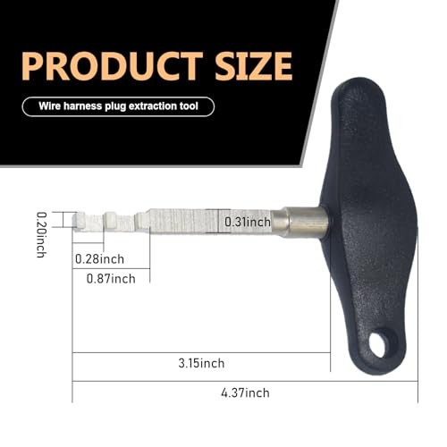 Electrical Service Tool Connector Removal Tool, Wiring Harness Plug Extraction