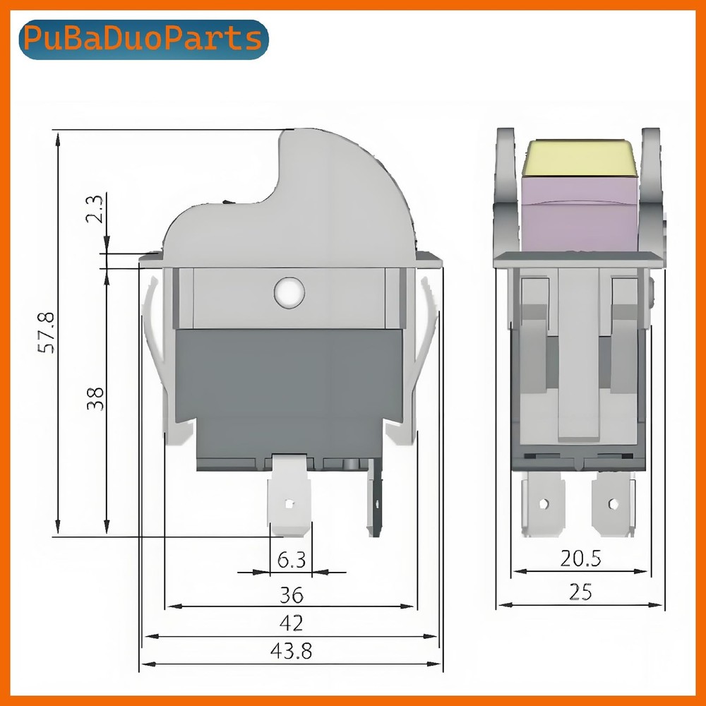 SW7A Table Saw On-Off Toggle Switch Replacement for Delta 489105-00 & Ryobi...