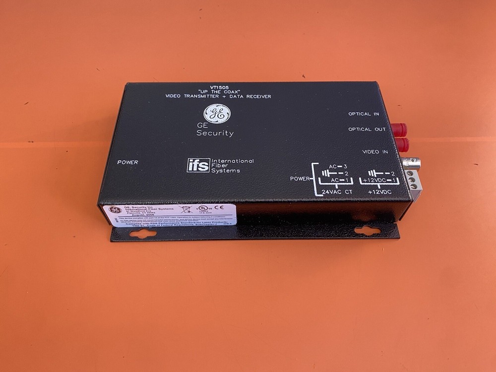 GE VT1505 Video Transmitter With Data Receiver