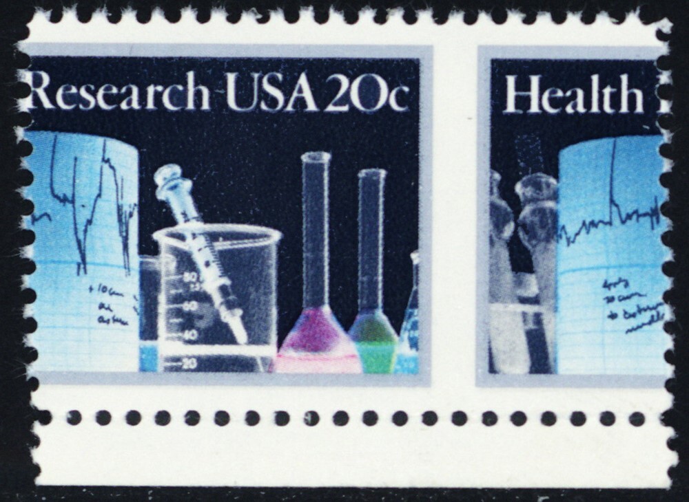2087, Mint NH 20¢ Large Misperforation Error - Stuart Katz