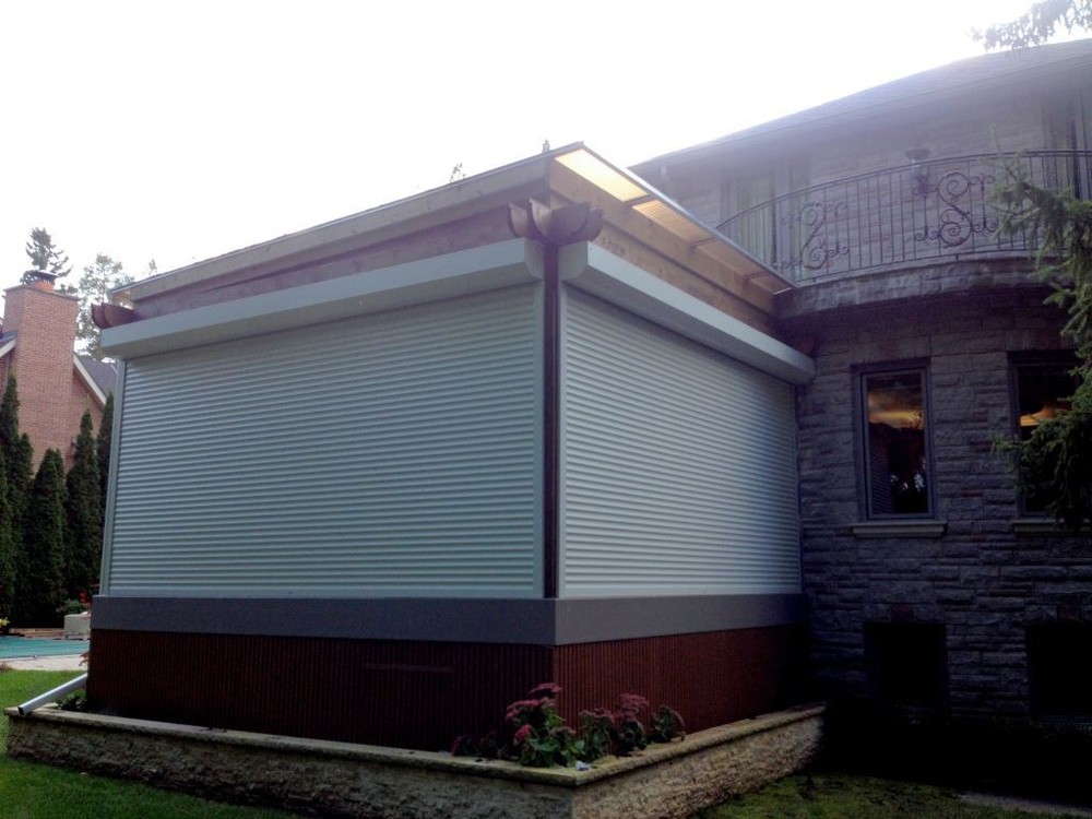 Roll Up Window Shutter