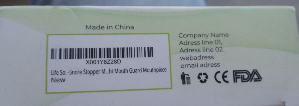 LifeSo AntiSnoring Mouthpiece