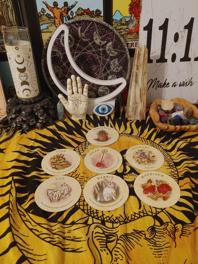 Tea Leaf Card  Reading