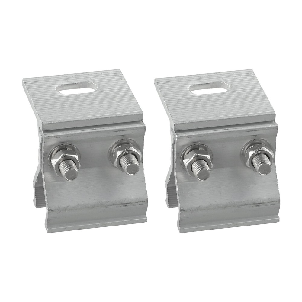 1/4Pcs Solar Panel Bracket Fixing Clamp Mounting Bracket Bracket For Roof New
