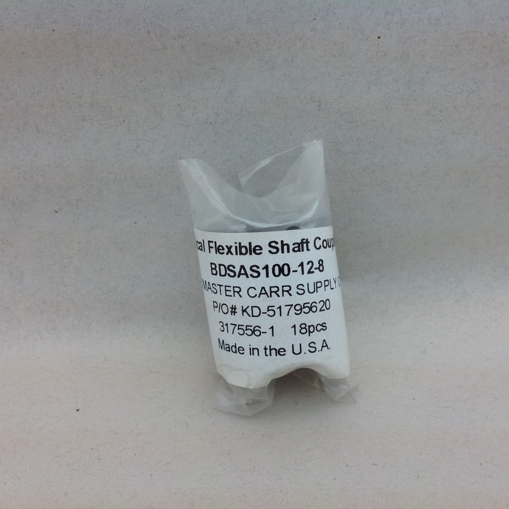Helical Flexible Zero Backlash Shaft Coupling CNC Stepper Motor BDSAS100-12-8