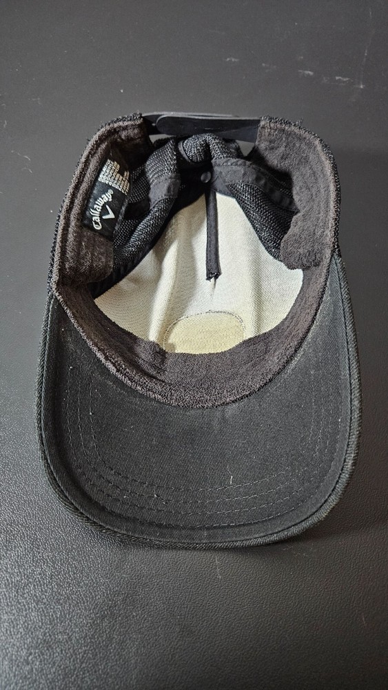 Callaway Carlsbad, CA 1982 Black Strapback Golf Hat