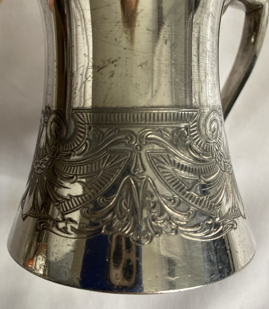 Wallace Bros. Silver Co. Silver-plated Victorian Creamer