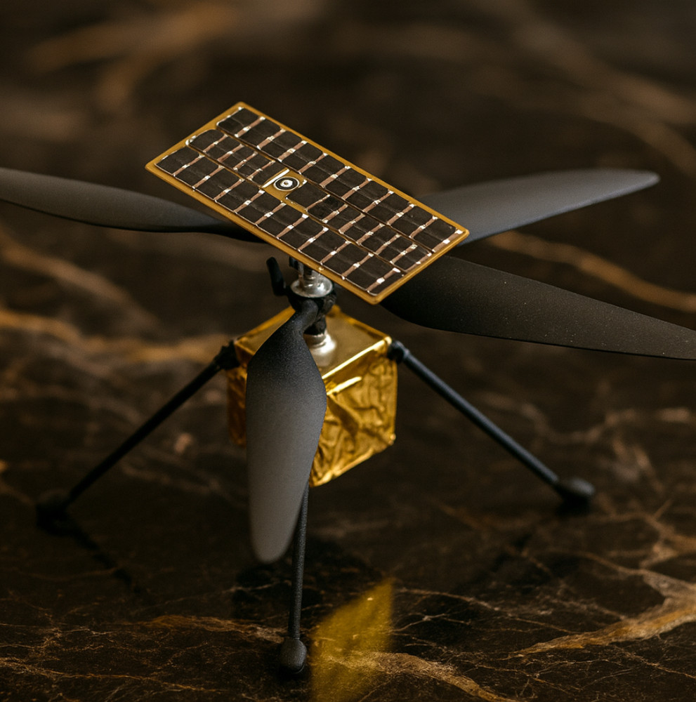 NASA Ingenuity Mars Helicopter Replica 1:3 Scale Precision Display Model