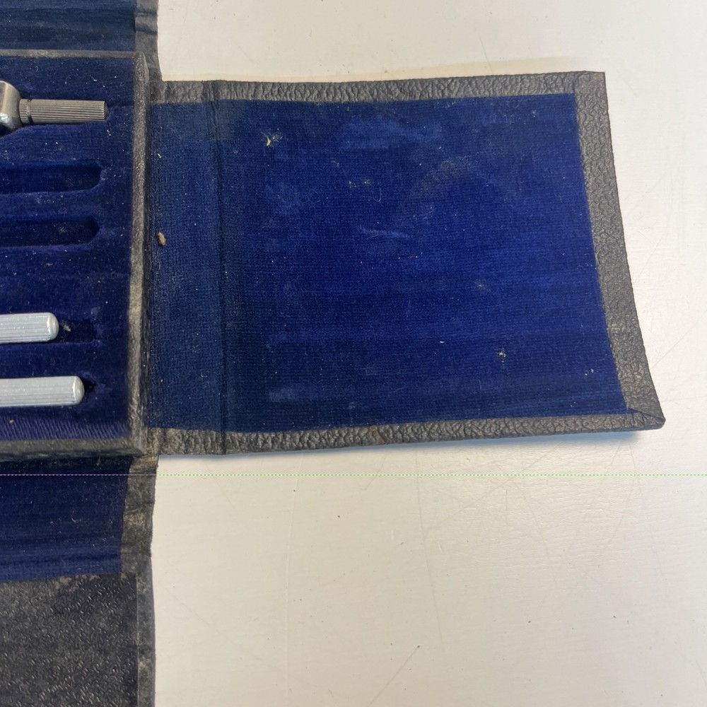 Vintage Friedmann Drafting Set – Made in Czechoslovakia – Partial Set with Case