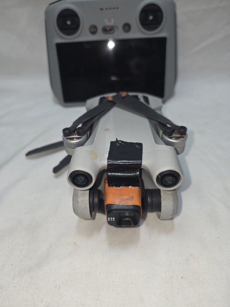 DJI Mini 3 Drone w/ Controller & Case – Video & Zoom Powers On-Gimbals Broken