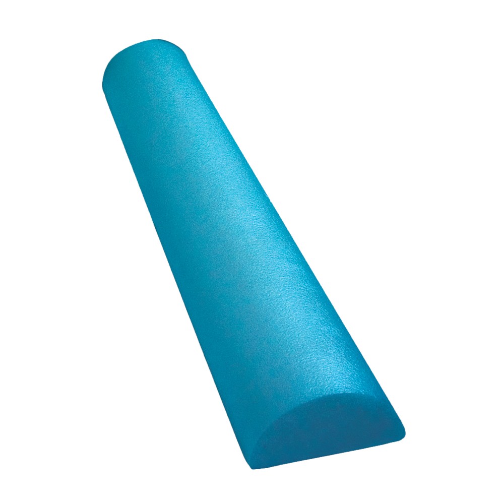 CANDO FOAM ROLLER, 6" X 36", HALF, BLUE